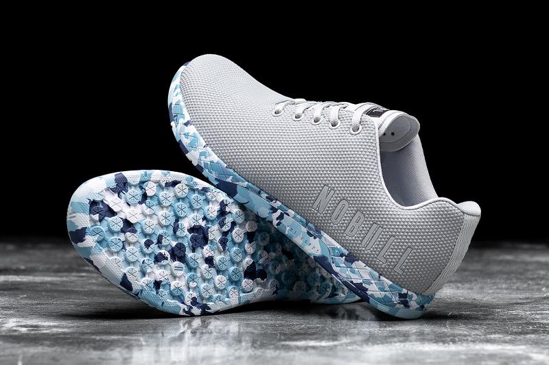 Nobull Arctic Wild Ocean Women's Trainers Grey | USA B2054E